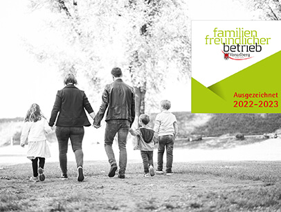 Sunnahof ist familienfreundlicher Betrieb