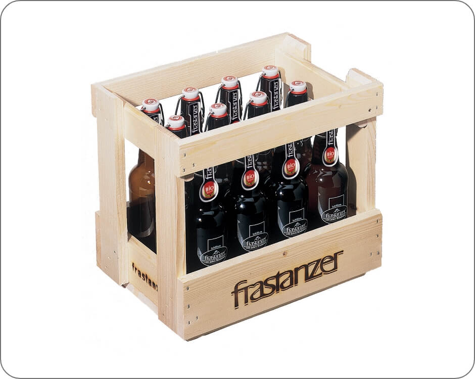 Frastanzer Holzkiste für Kellerbier